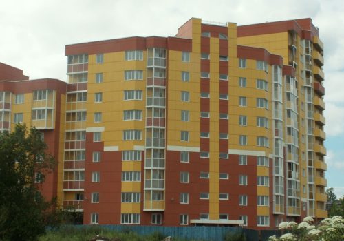Объекты облицованные фасадными плитами